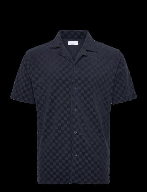 Lindbergh | Jacquard Checkered Towel Resort Shi | L