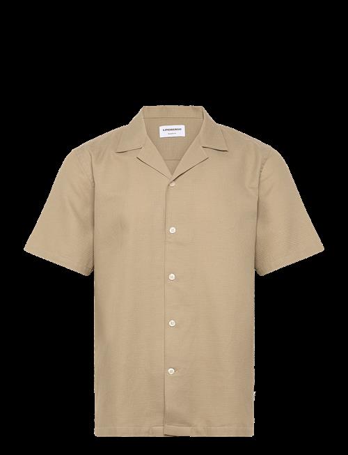 Lindbergh | Solid Dobby Cotton Shirt S/S | XL