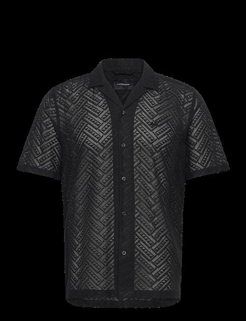 Lindbergh | Texture Resort Shirt S/S | L
