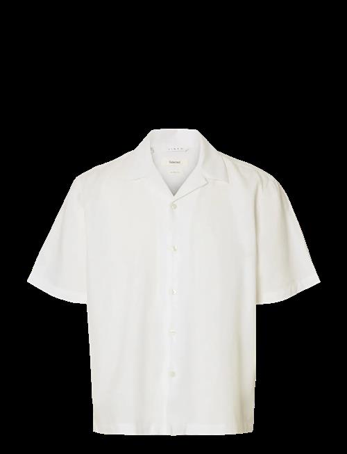 Selected | Slmrlxclay Linenblend Ss Shirt Res Noos | L