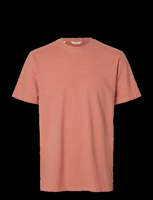 Selected | Slhadam Linen Blend Ss Tee Noos | XXL