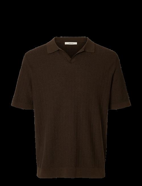 Selected | Slhmattis Ss Linen Blend Struc Polo Noos | M