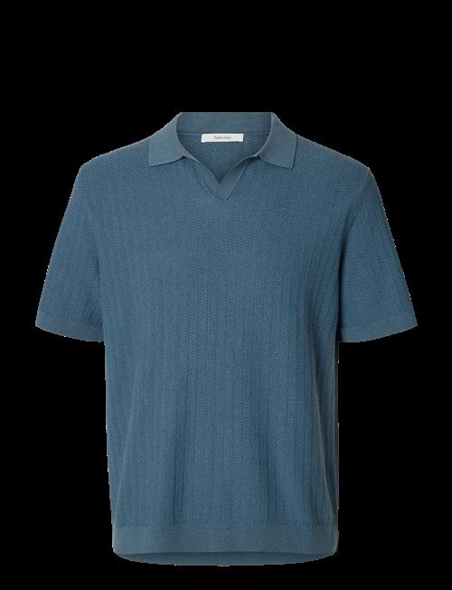 Selected | Slhmattis Ss Linen Blend Struc Polo Noos | S