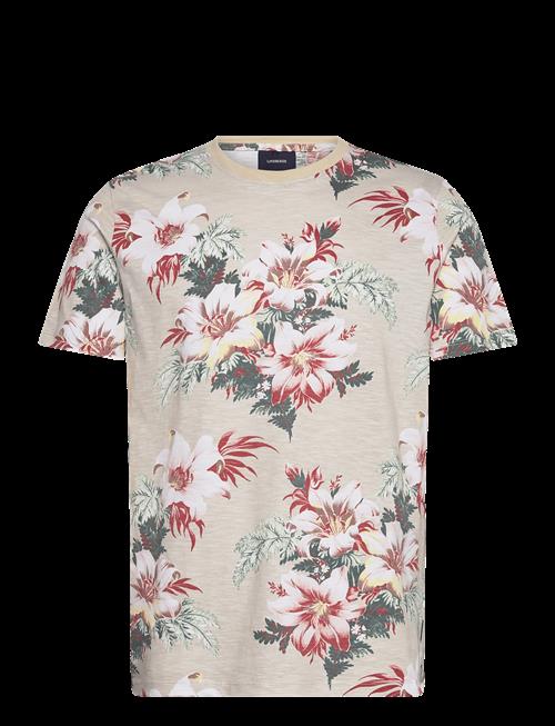 Lindbergh | Slub Aop Tee S/S | L