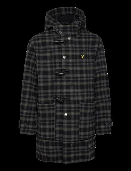 Lyle & Scott | Modular Tartan Duffle Coat | XXL