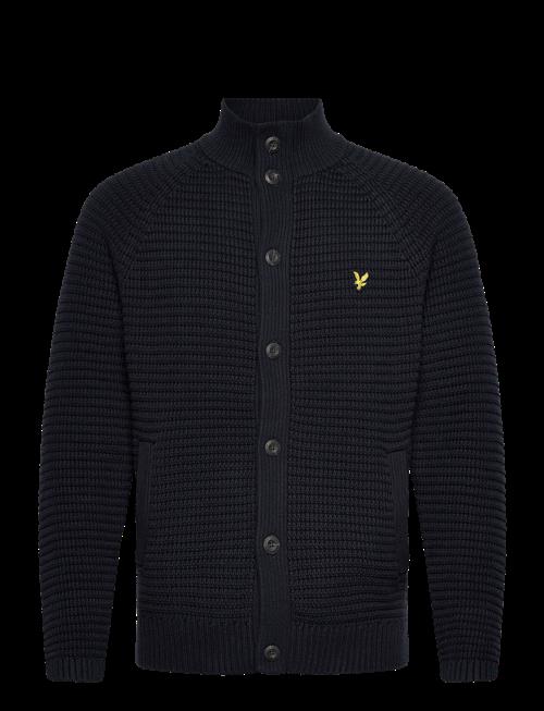 Lyle & Scott | Button Through Funnel Neck Jumper | L