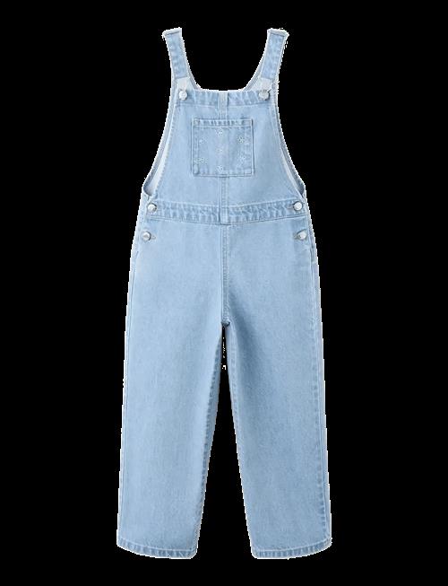Mango | Embroidered Denim Dungarees | 152