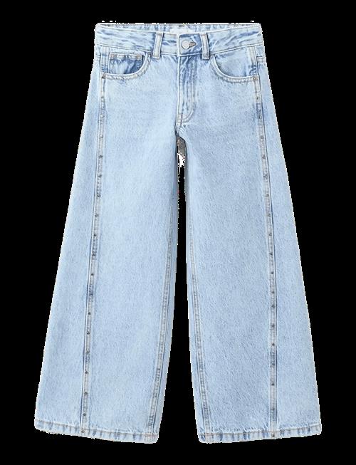 Mango | Wide Leg Studded Jeans | 140