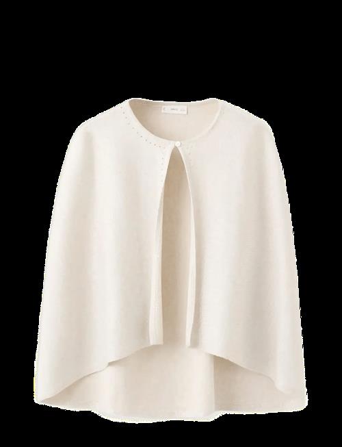 Mango | Lurex Knitted Cape | 128