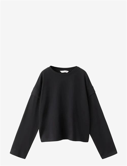 Mango | Sleeve Detail T-Shirt | 128