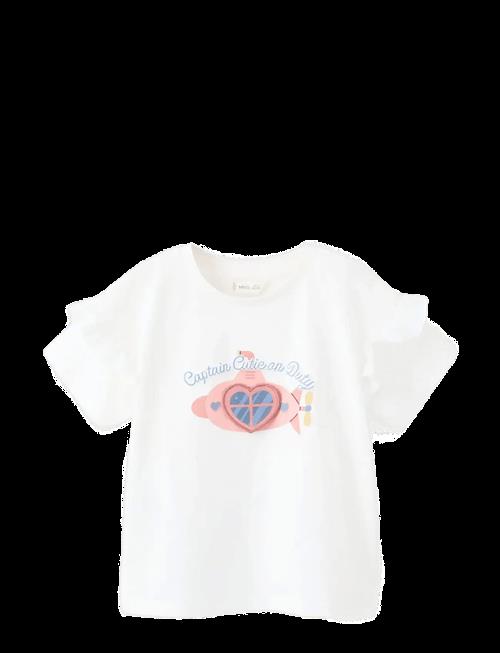 Mango | T-Shirt With Print Drawing | 98
