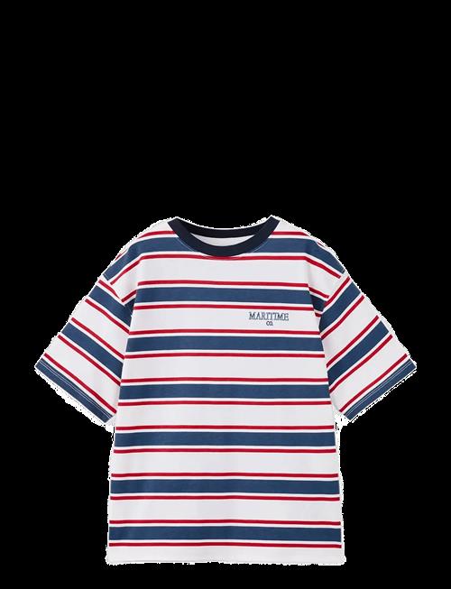 Mango | Striped Cotton T-Shirt | 152
