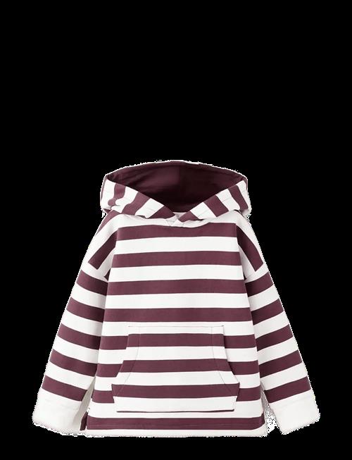 Mango | Striped Hooded Sweatshirt | 104