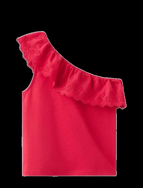 Mango | Ruffled Asymmetric T-Shirt | 152