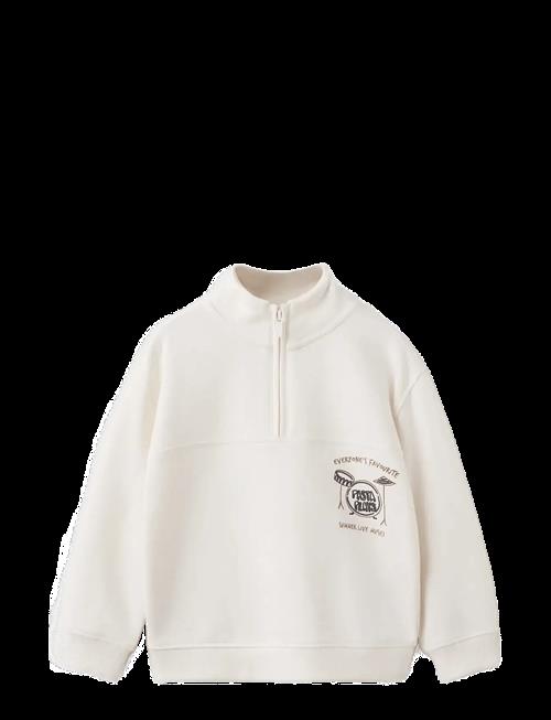 Mango | Perkins-Neck Cotton Sweater | 110