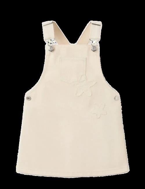 Mango | Embroidered Floral Pinafore Dress | 116
