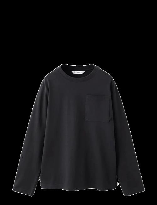 Mango | Long-Sleeved T-Shirt With Pocket | 164