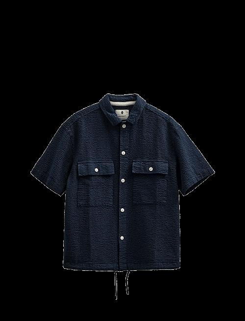 Anerkjendt | Akotto Seersucker Ss Overshirt | M