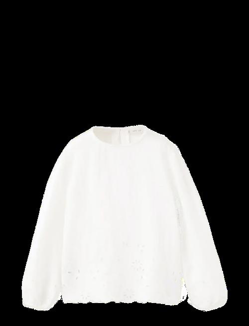 Mango | Cotton Blouse With Openwork Details | 116