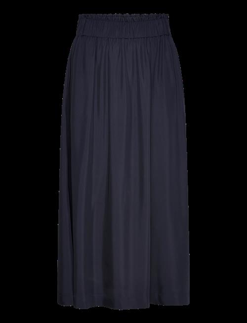 Gant | Fluid Twill Pull-On Midi Skirt | 34
