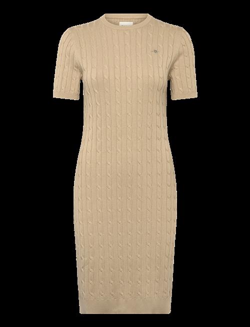 Gant | Stretch Cotton Cable Ss Dress | XS