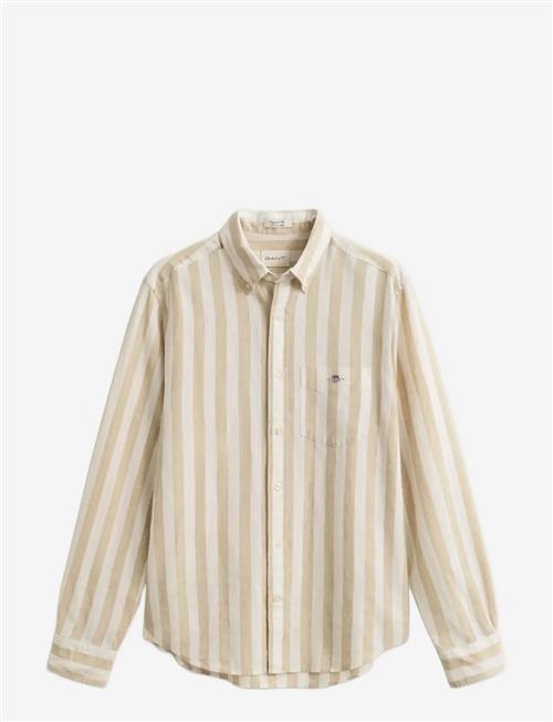 Gant | Reg Cotton Linen Stripe Shirt | XXL