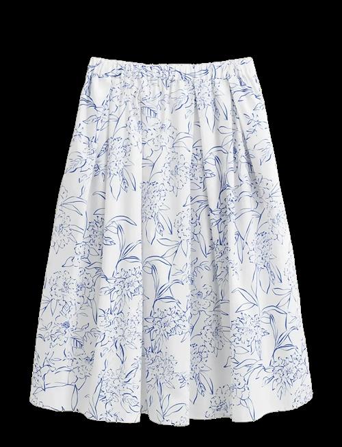 Gant | Floral Print Pull On Skirt | 38