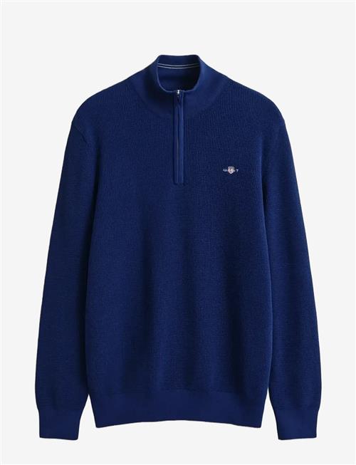 Gant | Waffle Knit Half-Zip Sweater | XL