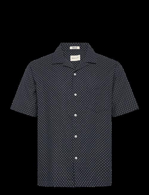 Gant | Reg Cotton Linen Print Ss Shirt | XXL