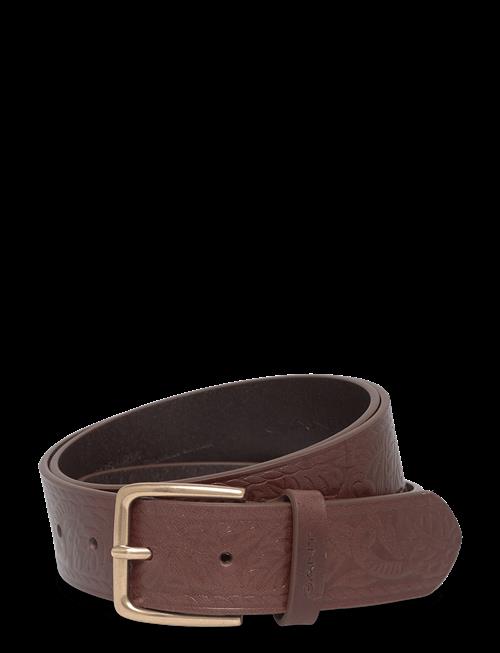 Gant | Allover Patterned Leather Belt | 105