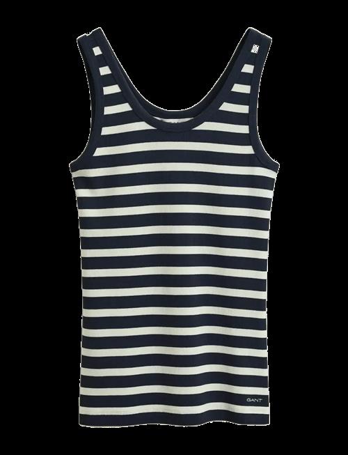 Gant | Striped Ribbed Tank Top | L