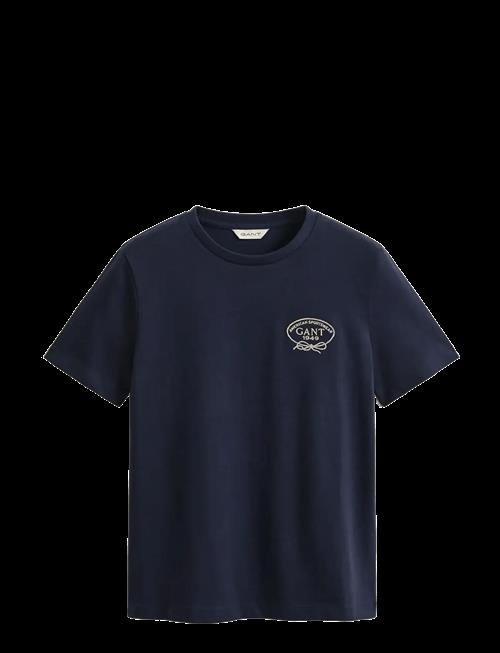 Gant | Rope Graphic Ss T-Shirt | XXL