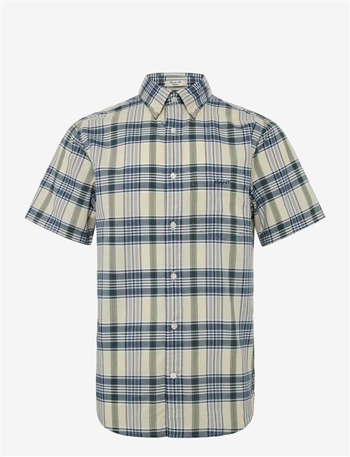 Gant | Reg Indian Madras Check Ss Shirt | L
