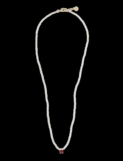 SNÖ of Sweden | Noctelle Pearl Neck 42 G/Red - 42 Cm | 42 CM