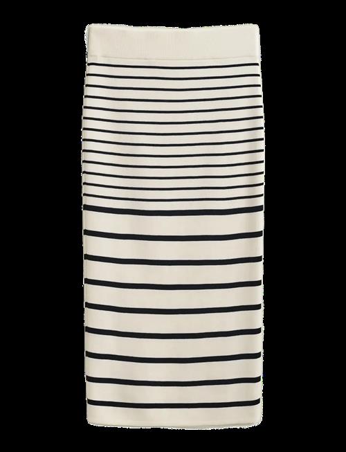 Gant | Striped Pencil Knit Skirt | L