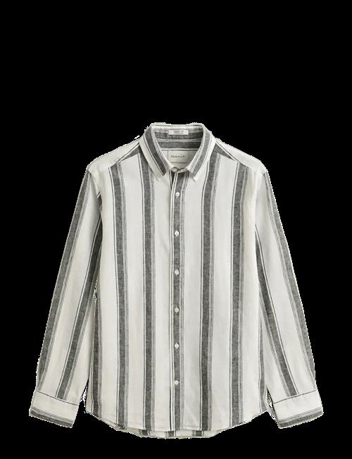 Gant | Reg Cotton Linen Stripe Shirt | S