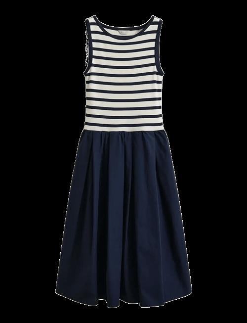 Gant | Jersey Woven Combo Dress | L