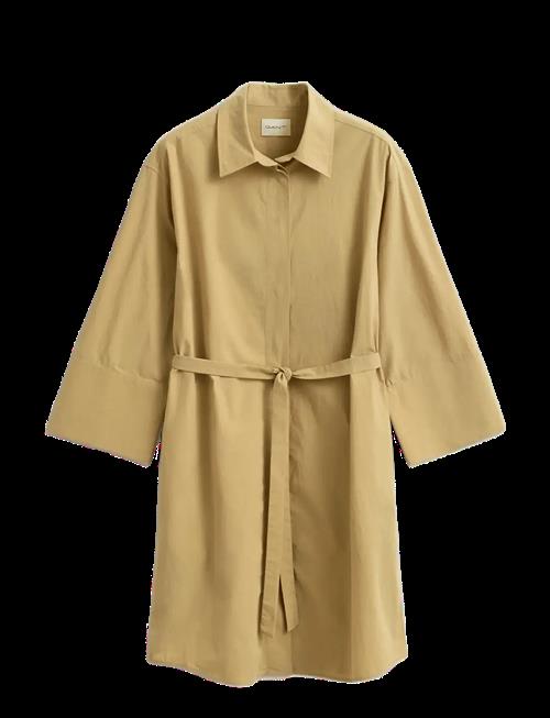 Gant | Poplin Belted Shirt Dress | 40