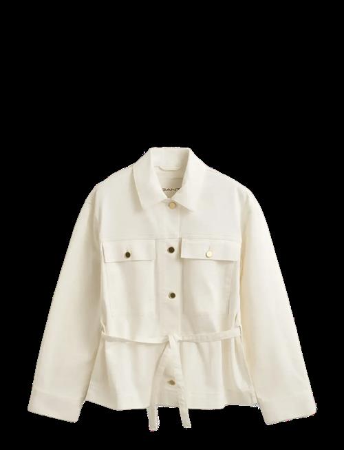 Gant | Denim Jacket With Tie Detail | M