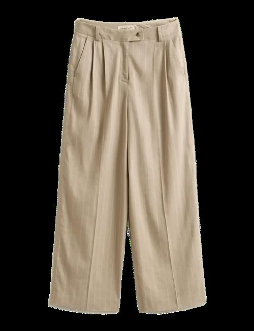 Gant | Pinstripe Linen Blend Pants | 36