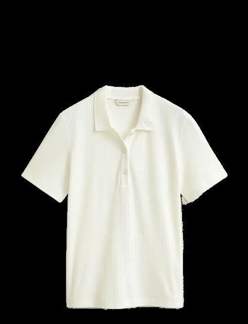 Gant | Slim Ribbed Ss Polo | XXL
