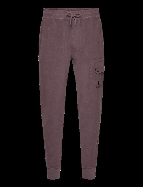C.P. Company | Reverse Brushed & Emerized Diagonal Fleece Mixed Jogger | XXXL