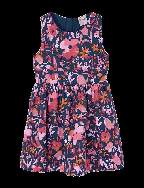 Boboli | Satin Dress Floral For Girl -Bci | 80