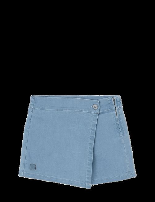 Boboli | Knitted Pant Skirt Denim For Girl -Bci | 104