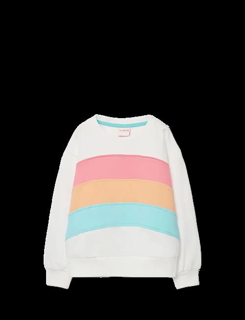 Boboli | Fleece Sweatshirt With Stripes For Girl -Bci | 116