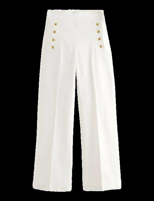 Lindex | Wide Trousers With Cropped Length | 42