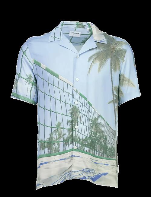 Lindbergh | Aop Summer Viscose Shirt S/S | S