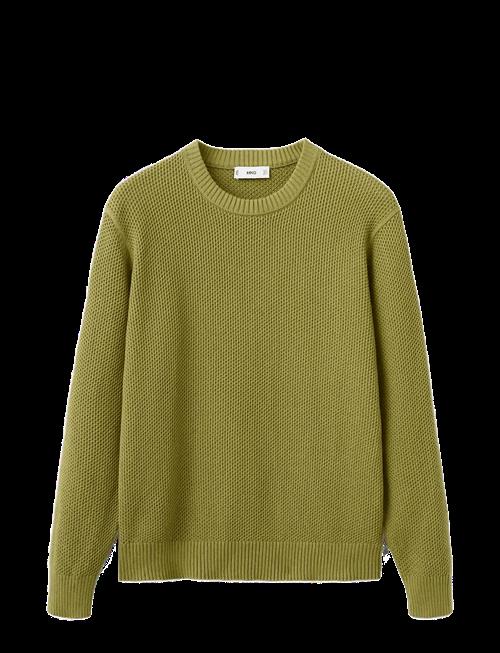 Mango | Medium-Knit Microstructure Sweater | M