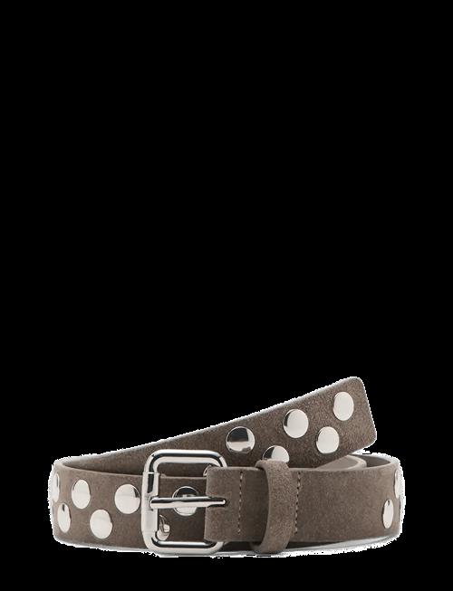 Mango | Suede Belt With Studs | S