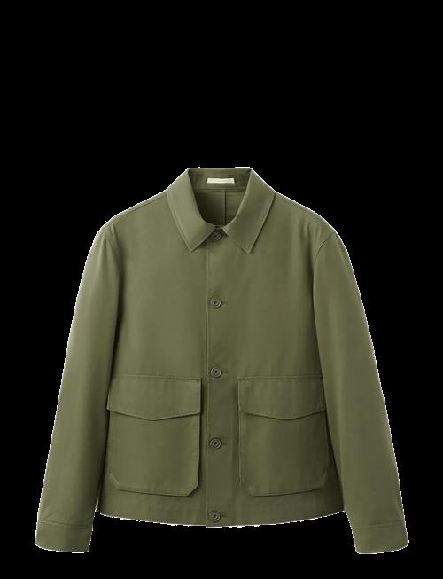 Mango | Lightweight Cotton Lyocell Jacket | L